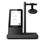 Yealink WH66 Dual Teams Sistema di audioconferenza personale Wireless A Padiglione Ufficio USB tipo A Bluetooth Base di ricarica Nero