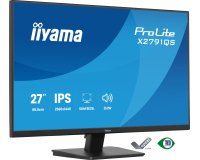 iiyama ProLite X2791QS-B1 écran plat de PC 68,6 cm (27") 2560 x 1440 pixels Quad HD LED Noir