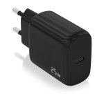 AISENS Cargador USB-C PD3.0 1 Puerto 1xUSB-C 25W, Negro