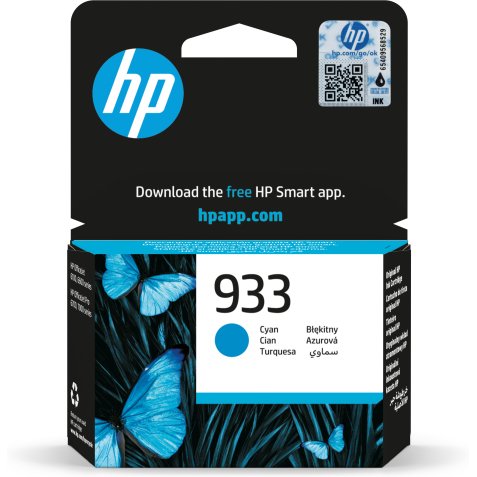 HP 933 cartouche d'encre cyan authentique
