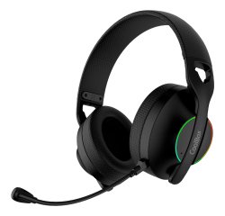 CoolBox GAMING AURICULARES CON MICRO WB01 RF+BT+3.5 NEGRO PC/CONSOLAS
