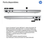 HP EliteBook 8 G1i 13 inch Notebook AI PC Wolf Pro Security Edition Intel Core Ultra 5 225U Ordinateur portable 33,8 cm (13.3") WUXGA 16 Go LPDDR5x-SDRAM 512 Go SSD Wi-Fi 7 (802.11be) Windows 11 Pro Argent