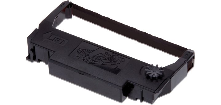 Epson ERC 38BR - 1 - black, red - print ribbon