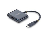 StarTech.com Adaptateur Multiport USB-C vers HDMI avec Charge PD 140W, HDMI 4K 60Hz, Hub USB 5 Gbps, Mini Dock pour MacBook / Dell / Thinkpad / HP / iPad / Tablettes
