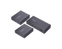 StarTech.com Rallonge et Répartiteur HDMI 2 Ports sur CAT6, 4K 60 Hz, Jusqu'à 70 m, Kit de Distribution HDMI 1x2 sur Ethernet avec IR et Alimentation par Câble