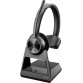 Poly Micro-casque Savi 7310 UC monaural DECT 1 880-1 900 MHz certifié Microsoft Teams