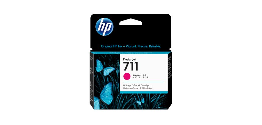 HP 711 magenta DesignJet inktcartridge, 29 ml