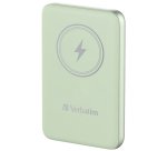 Verbatim Charge 'n' Go Polimeri di litio (LiPo) 10000 mAh Carica wireless Verde