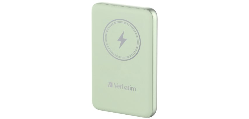Verbatim Charge 'n' Go Polimeri di litio (LiPo) 10000 mAh Carica wireless Verde
