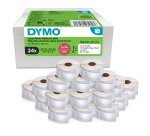 DYMO LW etichette di ritorno originali | 25 mm x 54 mm | 24 rotoli da 500 etichette facili da staccare (12.000 pezzi) | autoadesive | per etichettatrici LabelWriter | originali