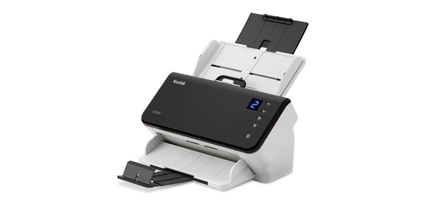 Kodak E1030 Escáner con alimentador automático de documentos (ADF) 600 x 600 DPI A4 Negro, Blanco