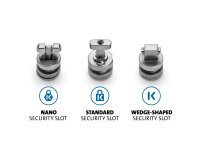 Kensington Kit de points d’ancrage de sécurité ClickSafe