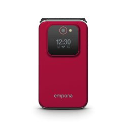 Emporia emporiaJOY-LTE 7.11 cm (2.8") 115 g Red Senior phone