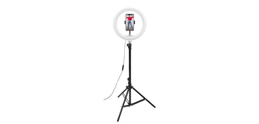 Celly CLICKRINGUSBBK anello di illuminazione LED