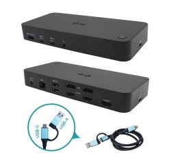 i-tec USB 3.0 / USB-C / Thunderbolt, 3x 4K Docking Station + Power Delivery 100W