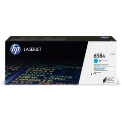 HP Toner cyan LaserJet 658A authentique