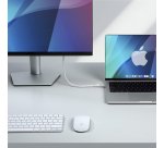 StarTech.com Cable USB4 50cm - Cable USB-C Certificado USB-IF - 80Gbps - Cable USB Tipo C - PD de 240W - 8K120/4K240 - DP 2.1 - DP80 - Recubrimiento de TPE - Compatible con Thunderbolt - Blanco