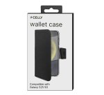 Celly WALLY custodia per cellulare 15,8 cm (6.2") Custodia a borsellino Nero