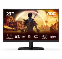 AOC G4 C27G42E écran plat de PC 68,6 cm (27") 1920 x 1080 pixels Full HD LED Noir, Rouge