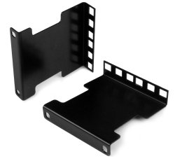 StarTech.com Kit di Montaggio rack 19" 2U - Estensore/Adattatore di profondità per montaggio su server rack 19 pollici - Estende/ Riduce la profondità di montaggio di 10cm - Rack ears
