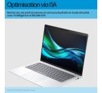 HP EliteBook 1040 G11 Wolf Pro Security Edition Intel Core Ultra 7 155H Ordinateur portable 35,6 cm (14") WUXGA 16 Go LPDDR5x-SDRAM 512 Go SSD Wi-Fi 6E (802.11ax) Windows 11 Pro AI PC Argent