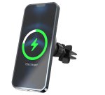 Celly GHOSTMAGCHARGE supporto per personal communication Supporto attivo Telefono cellulare/smartphone Nero