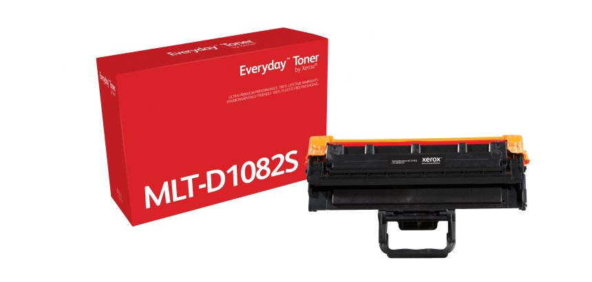 Everyday™ Black Toner by Xerox compatible with Samsung MLT-D1082S, Standard capacity