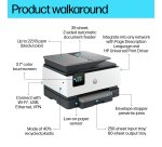 HP OfficeJet Pro 9120b Wireless All-in-One Color Printer, Two-sided printing; Copier, Scanner