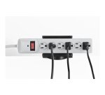 StarTech.com Universal Power Strip Desk Mount - Adjustable - Table Clamp Power Strip Holder
