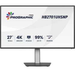 iiyama PROGRAPHIC HB2701UHSNP-B1 écran plat de PC 68,6 cm (27") 3840 x 2160 pixels 4K Ultra HD LCD Noir