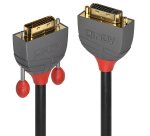 Lindy 36232 cable DVI 2 m DVI-D DVI-I Negro