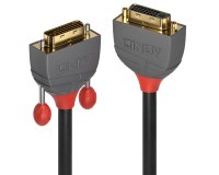 Lindy 36230 cable DVI 0,5 m DVI-D DVI-I Negro