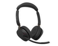 Jabra Evolve3 65 Casque Sans fil Arceau Bureau/Centre d'appels USB Type-A Bluetooth Noir