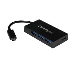 StarTech.com Hub USB 3.2 Gen 1 (5Gbps) à 4 ports - Concentrateur USB-C vers 1x USB-C 3x USB-A