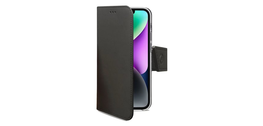 Celly Wally mobile phone case 15.5 cm (6.1") Wallet case Black