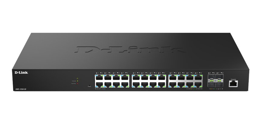 D-Link 28-Port 2.5G Multi-Gigabit Smart Managed Switch with 4 x 10G SFP+ Ports