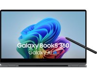 Samsung Galaxy Book5 360 Intel Core Ultra 5 226V Híbrido (2-en-1) 39,6 cm (15.6") Pantalla táctil Full HD 16 GB LPDDR5x-SDRAM 512 GB SSD Wi-Fi 7 (802.11be) Windows 11 Pro Gris