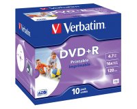 Verbatim 43508 DVD en blanco 4,7 GB DVD+R 10 pieza(s)