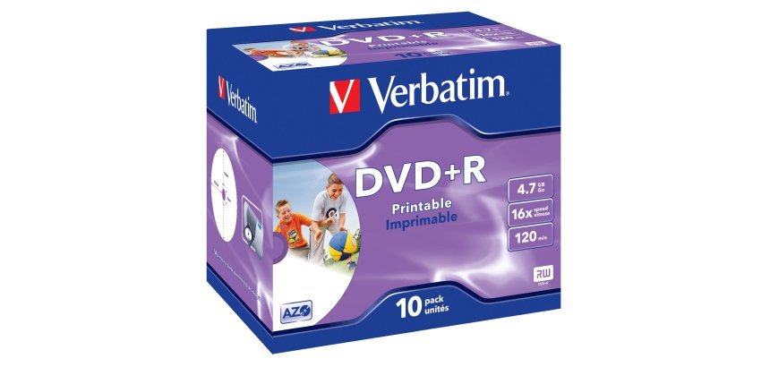 Verbatim 43508 DVD en blanco 4,7 GB DVD+R 10 pieza(s)