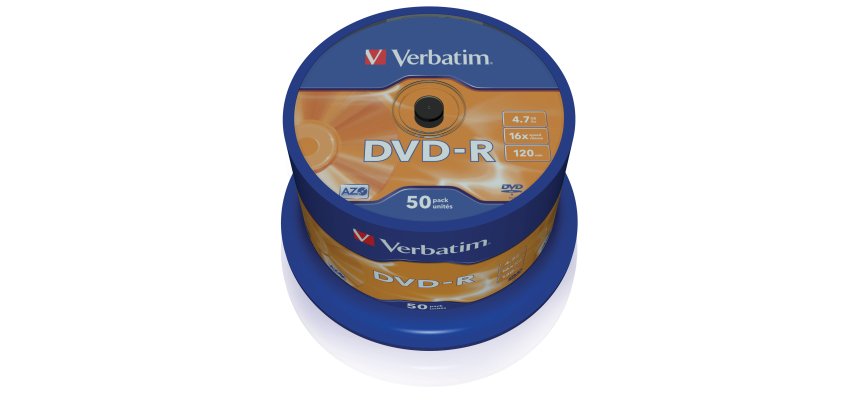Verbatim DVD-R Matt Silver 4,7 Go 50 pièce(s)