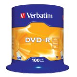 Verbatim DVD-R Matt Silver 4,7 GB 100 pieza(s)