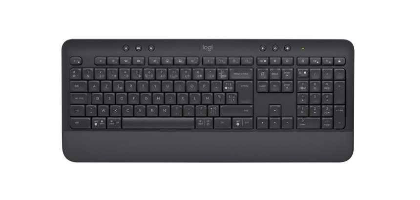 Clavier sans fil avec repose poignet Logitech Signature K650 - AZERTY