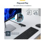StarTech.com 4-Port USB-A Hub, 5Gbps, Bus Powered, USB-A to 4x USB-A Mini Hub, Extra Long 2ft/61cm Host Cable, PCR Plastic, Portable Desktop / Laptop USB Hub