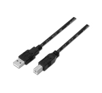 AISENS A101-0006 cable USB USB 2.0 1,8 m USB A USB B Negro