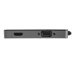 StarTech.com USB 3.0 to HDMI and VGA Adapter - 4K/1080p USB Type-A Dual Monitor Multiport Adapter Converter - External Video Graphics Card for Multiple Screens - Multi Display USB Adapter