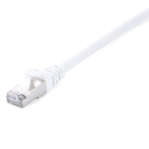 V7 Cable de red blindado CAT6 STP 01M Blanco