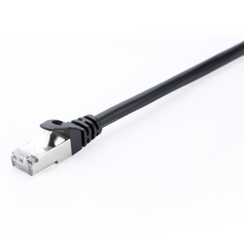 V7 Cable de red blindado CAT6 STP 05M Negro