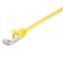 V7 Cable amarillo Cat6 blindado (STP) con conector RJ45 macho a RJ45 macho 1m 3.3ft