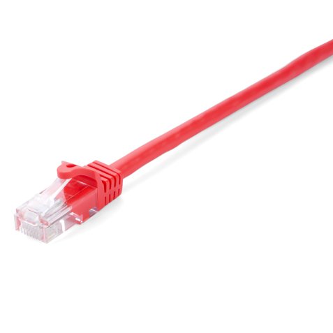 V7 Cable de red CAT6 STP 01M Rojo