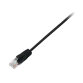 V7 Cable de red CAT6 STP 0.5M Negro